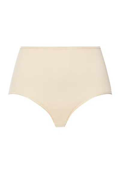 Hanro Cotton Seamless Cotton Full Brief In Multi