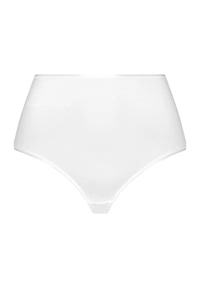 Hanro Cotton Seamless Cotton Full Brief In White