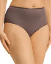 Hanro Cotton Seamless Full Briefs In Stonewash