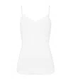 Hanro Cotton Seamless Padded Camisole In White