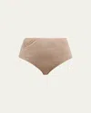 Hanro Seamless Cotton Full-cut Briefs In Skin