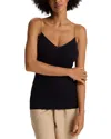 Hanro Chain-strap Cotton Cami In Black