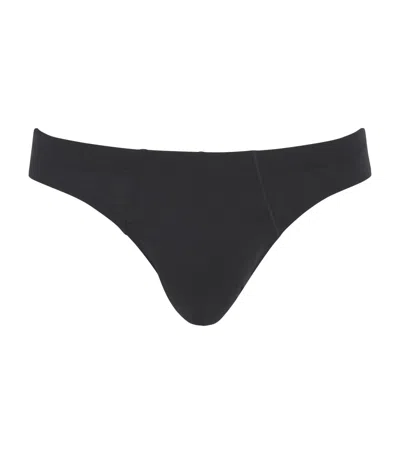 Hanro Cotton Sensation Briefs In Black