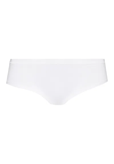 Hanro Cotton Sensation Cotton Hipster In Black