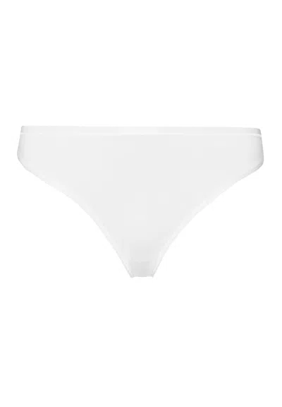 Hanro Cotton Sensation Cotton Thong In White