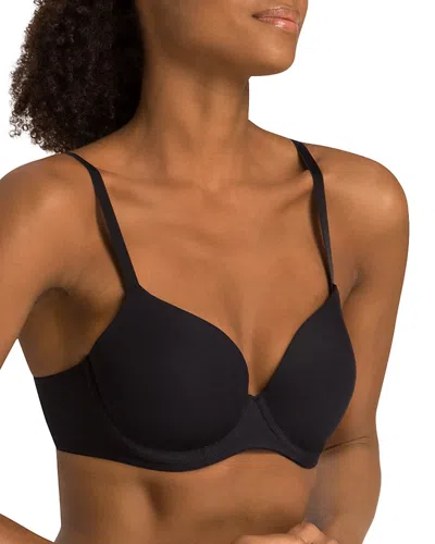Hanro Cotton Sensation T-shirt Bra In Black