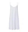 Hanro Cotton Silk Nightdress In White