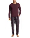 Hanro Basic Long-sleeved T-shirt In Dark Choco