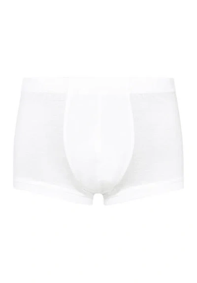 Hanro Cotton Sporty Boxer Brief In White