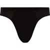 Hanro Cotton Sporty Three-quarter Briefs In Black