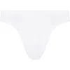 Hanro Cotton Sporty Three-quarter Briefs In White