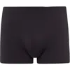 Hanro Cotton Superior Cotton Boxer Brief In Coal Grey