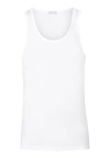 Hanro Cotton Superior Fitted Cotton Tank Top In White
