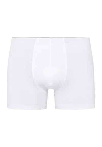 Hanro Cotton Superior Long Leg Boxer Brief In White
