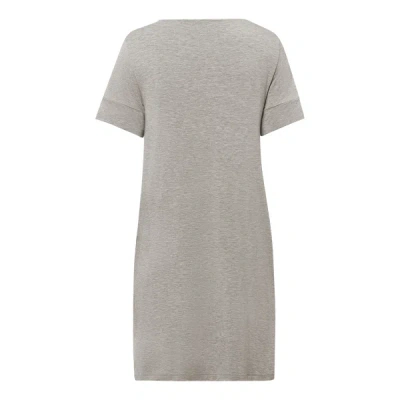 Hanro Cotton T-shirt In Gray