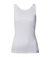 Hanro Cotton Tank Top In Purple