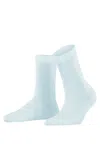 Hanro Cotton Touch So Socks In Blue