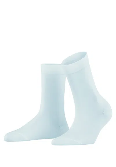 Hanro Cotton Touch So Socks In Blue