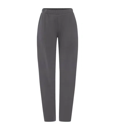 Hanro Cotton-blend Easy Wear Trousers In Gray