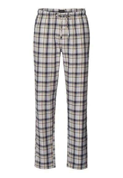 Hanro Cozy Comfort Cotton Flannel Pajama Pants In Multi