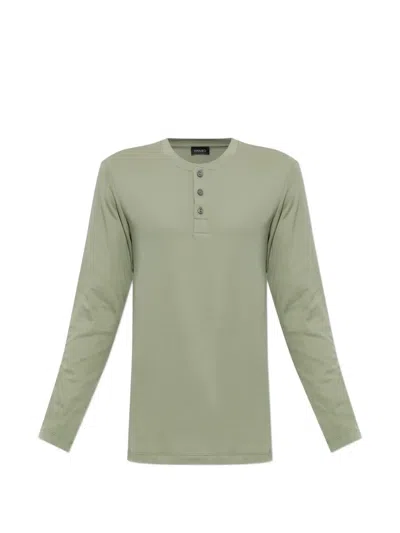 Hanro Cozy Comfort T-shirt In Green