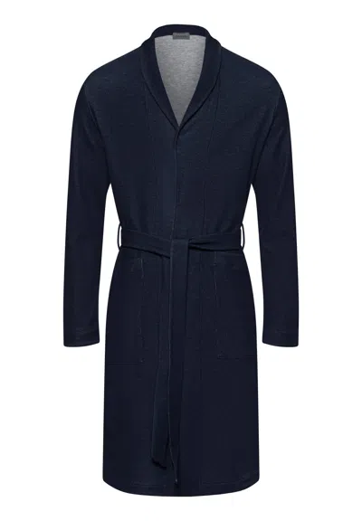 Hanro Cozy Living Shawl Collar Robe In Multi