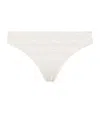 Hanro Crochet Ruby Thong In White