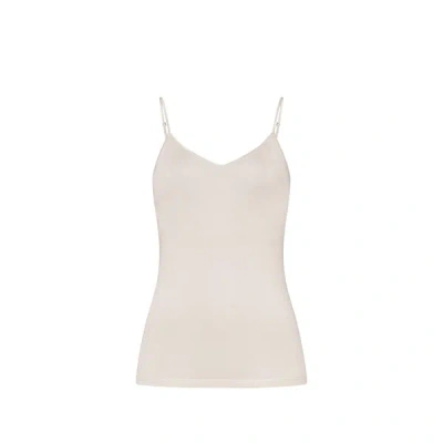Hanro Cotton Seamless Camisole In White