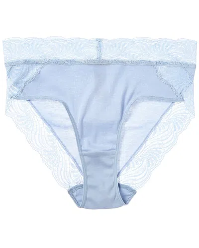 Hanro Delight Hi-cut Brief In Blue