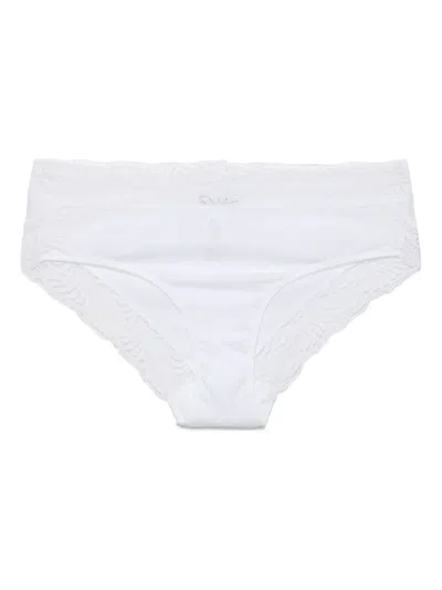 Hanro Delight Midi Brief In White