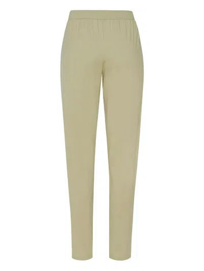 Hanro Drawstring Pocket Trousers In Green