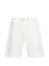 Hanro Drawstring Shorts In White