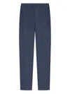 Hanro Elastic-waistband Pocketed Loungewear Trousers In Blue