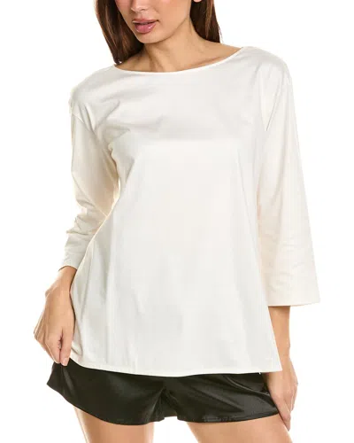 Hanro Eleni Relaxed Top In Blue
