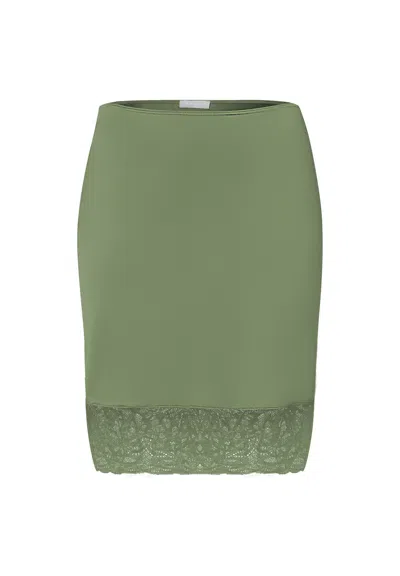 Hanro Elia Half Slip In Green