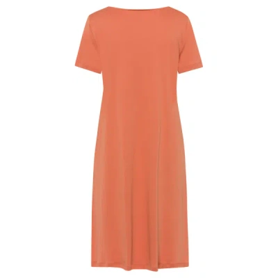 Hanro Emma Nightdress In Orange