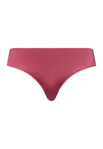 Hanro Eva Lace Back Bikini In Pink