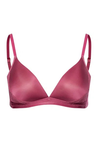 Hanro Eva Padded Soft Cup Bra In Pink