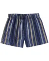 Hanro Men's Fancy Woven Cotton Boxers In Blue