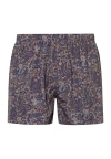 Hanro Fancy Woven Boxer In Sandy Paisley