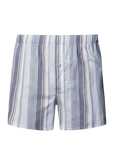 Hanro Fancy Woven Cotton Boxer In Multi