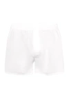 Hanro Fancy Woven Cotton Boxer In White
