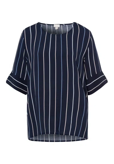 Hanro Favourites Flowy Round Neck Top In Multi