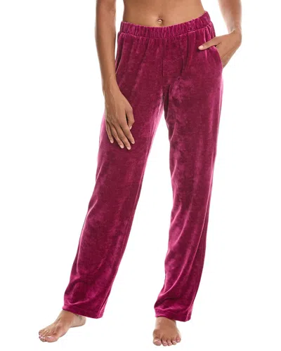 Hanro Favourites Velvet Lounge Pant In Purple