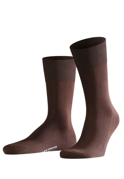 Hanro Firenze Men's Firenze Dress Sock In Brown