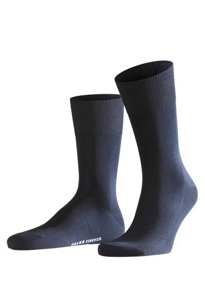 Hanro Firenze Men's Firenze Dress Sock In Blue