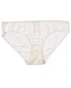 Hanro Geometric Lace Bikini In White