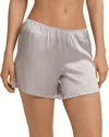 Hanro Grand Central Silky Shorts In Gray