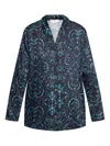 HANRO GRAPHIC-PRINT BUTTONED PAJAMA SHIRT