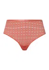 Hanro Hedy High Cut Brief In Orange